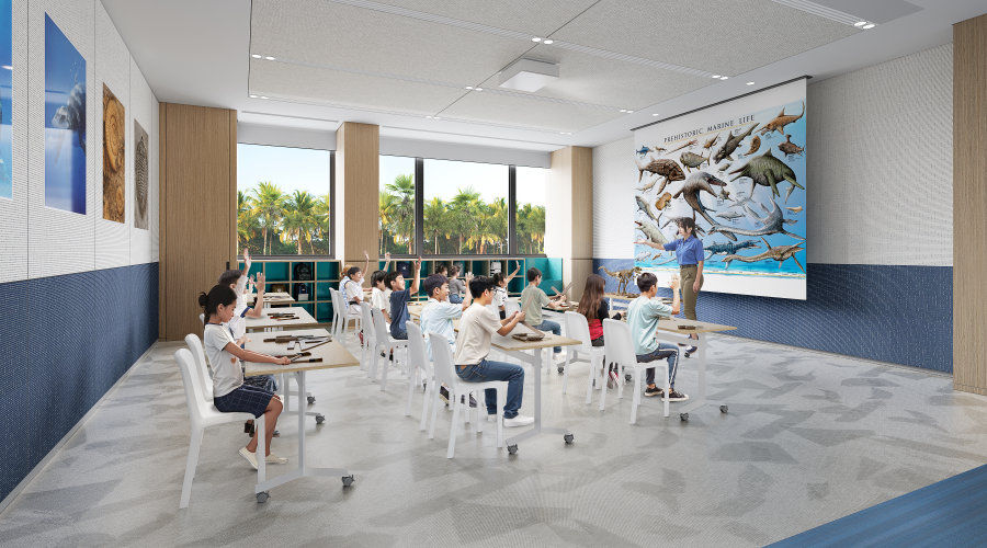 名胜世界海洋生态馆研究学习中心盛大开幕-11