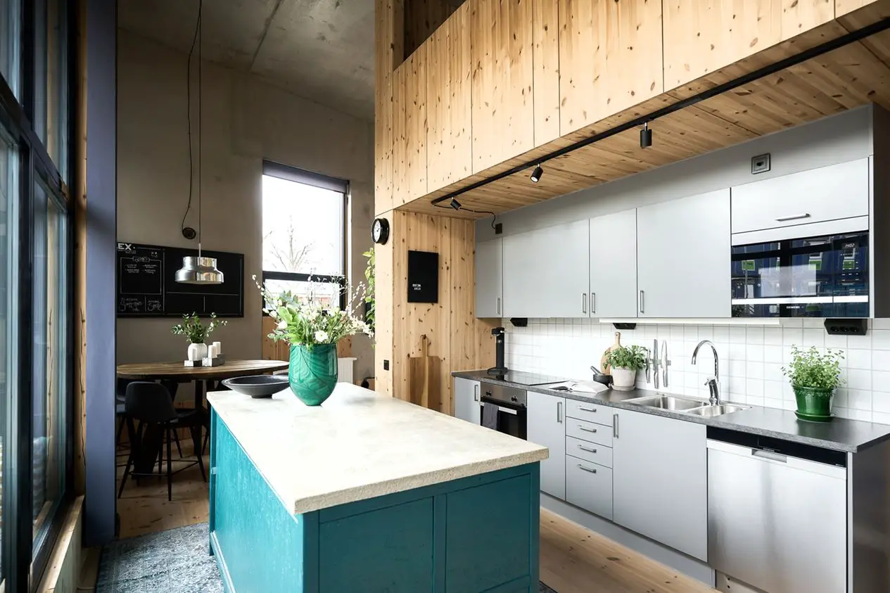 瑞典 71m2 一室公寓,独特设计诠释时尚品味-5