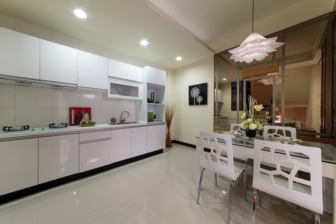 上海实创装饰 静安区120平老房翻新自然通透温馨三居室-9