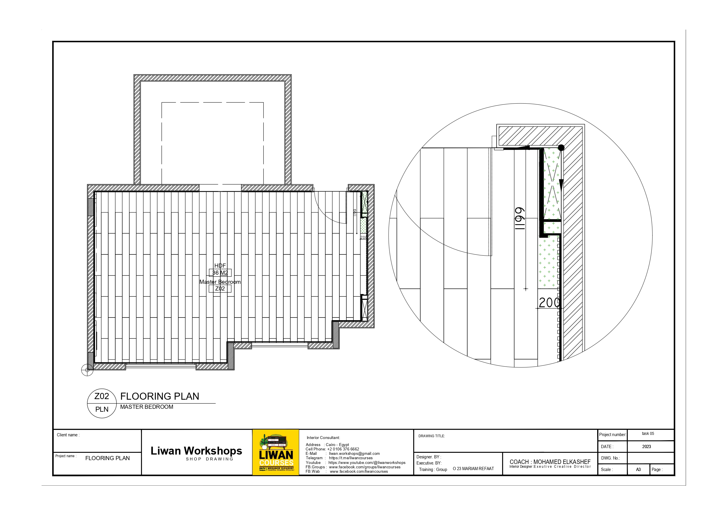 MASTER BEDROOM WORKING DRAWINGS-2