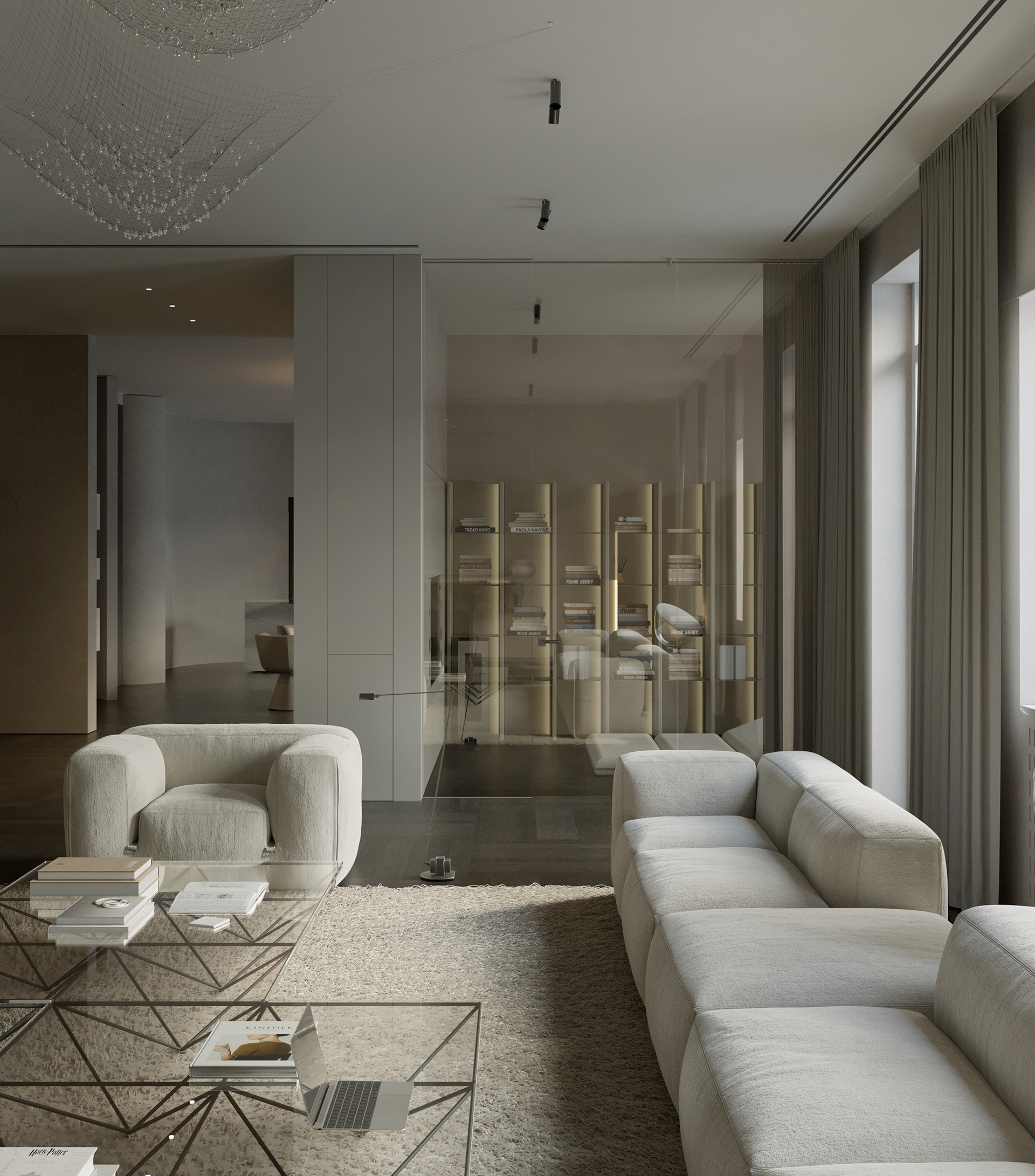 本茶公寓（注：Honchara可能是特定名称，若有更准确信息可使翻译更精准） 丨乌克兰基辅丨Alexey Gulesha,Sergey Molchanov-16