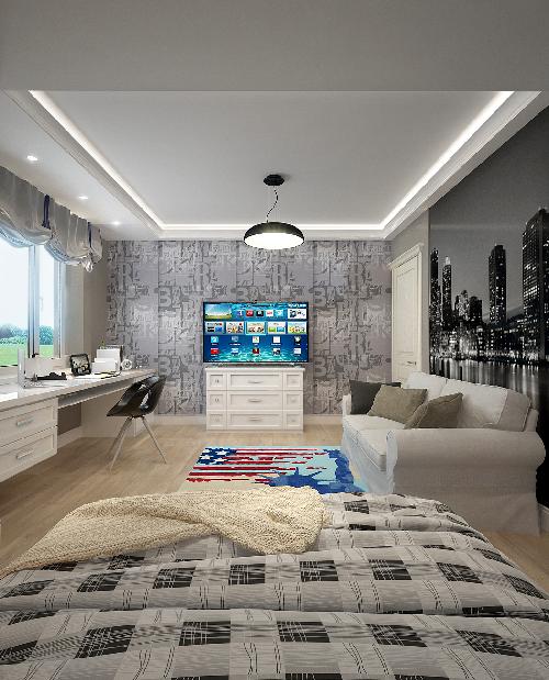 240㎡“Лесная пристань 2”别墅室内设计项目-67