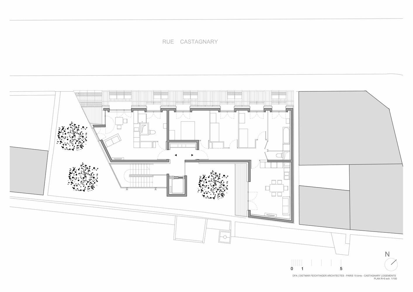 巴黎卡斯塔格街住宅楼-63