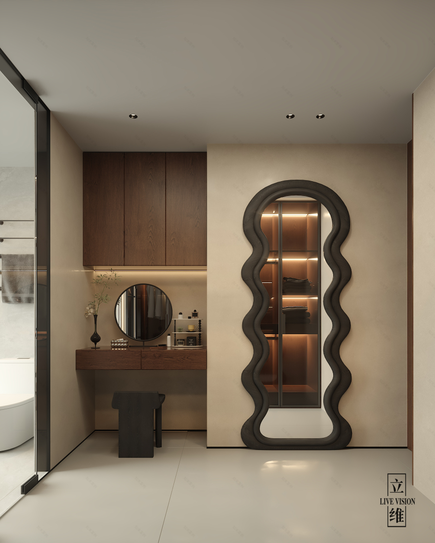 现代原木家居丨沐辰设计-24