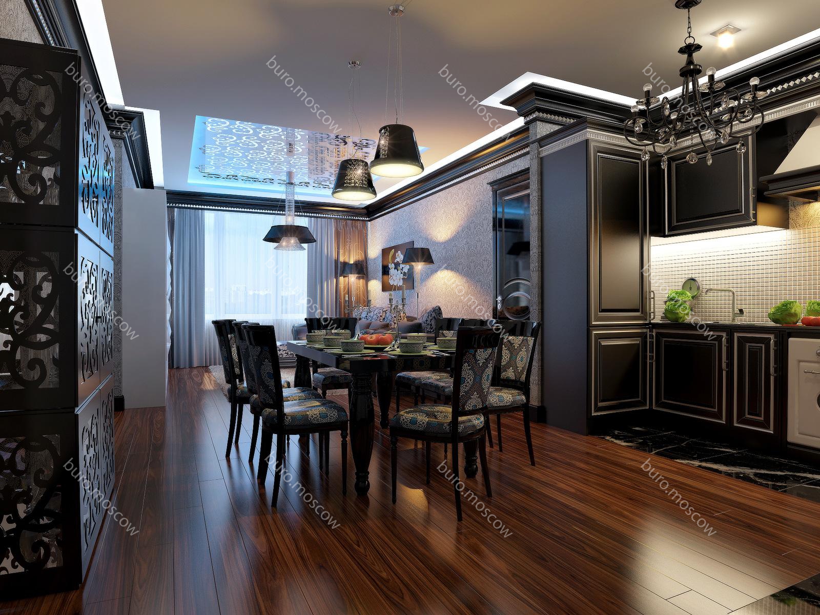 莫斯科 NY на Авеню 77 公寓设计丨俄罗斯莫斯科-1