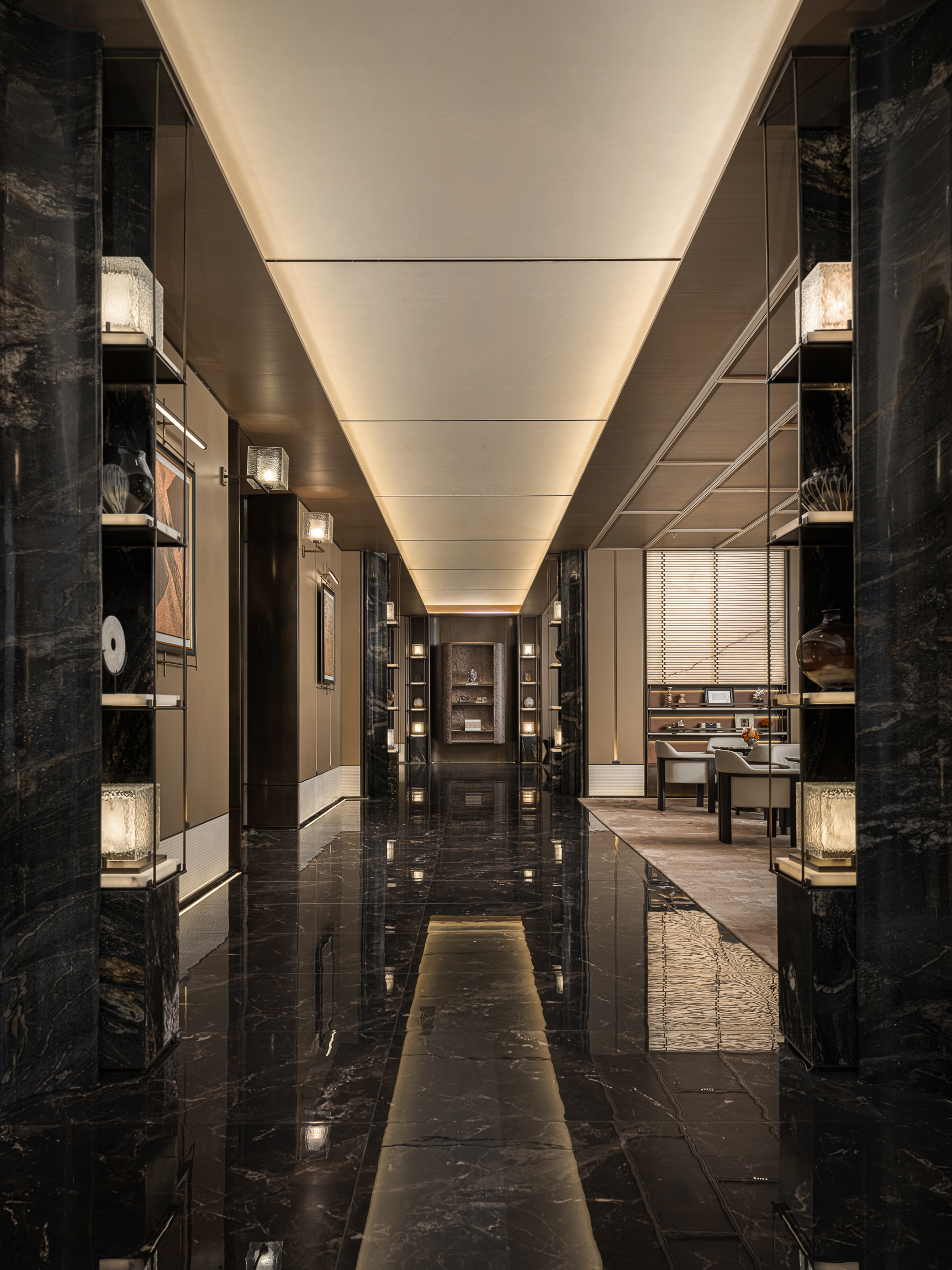 紫地澜庭售楼部丨中国河北丨成都形格装饰设计-18