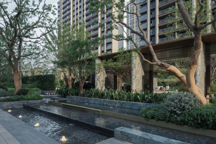 华发无锡中央首府 · 江南海派· 奢藏花园丨中国无锡丨广亩景观-33