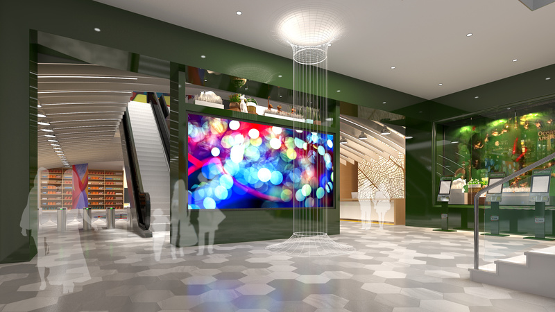 广州绿菜君智能购物中心丨中国广州-4