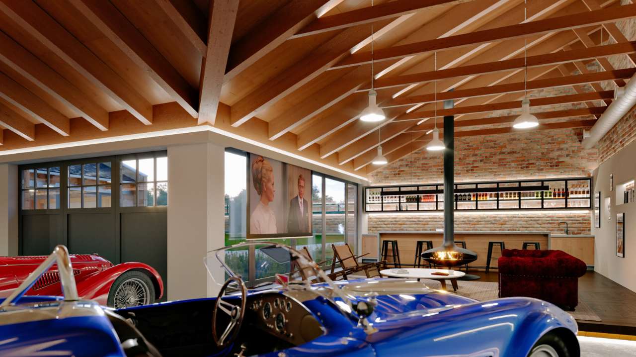 豪宅车库设计丨英国丨Jonathan Clark Architects-60