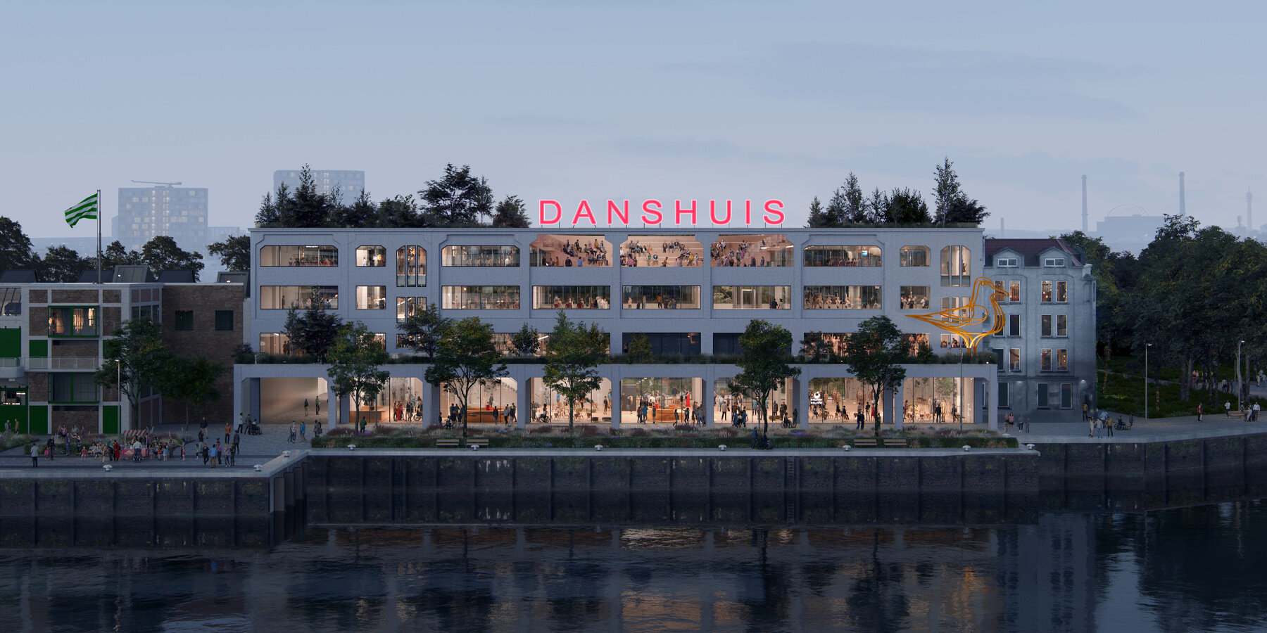 荷兰旋转木马舞蹈中心 | 自由与多元的象征-0