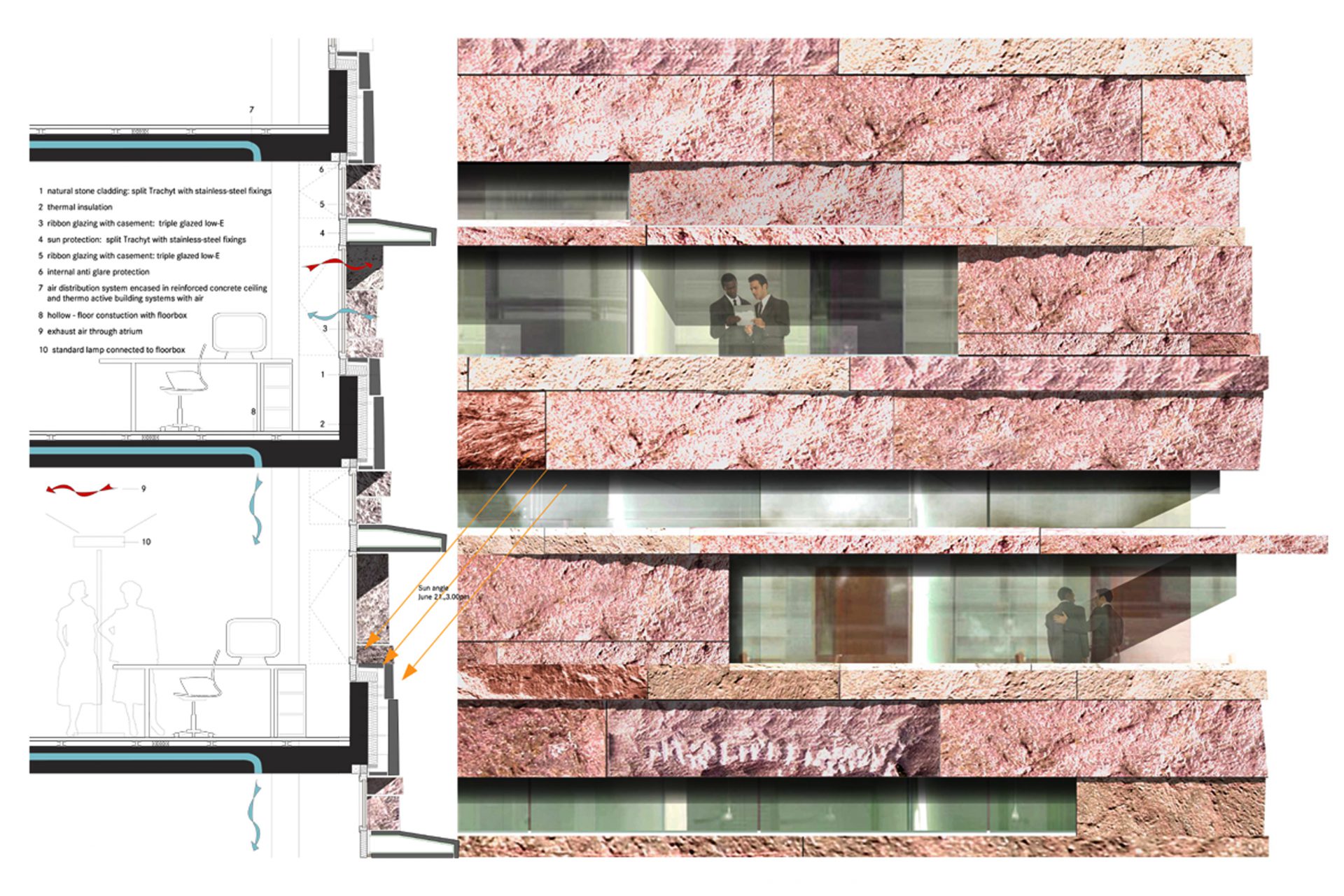 非洲联盟和平与安全大楼丨埃塞俄比亚亚的斯亚贝巴丨柏林Hascher Jehle Architektur-9