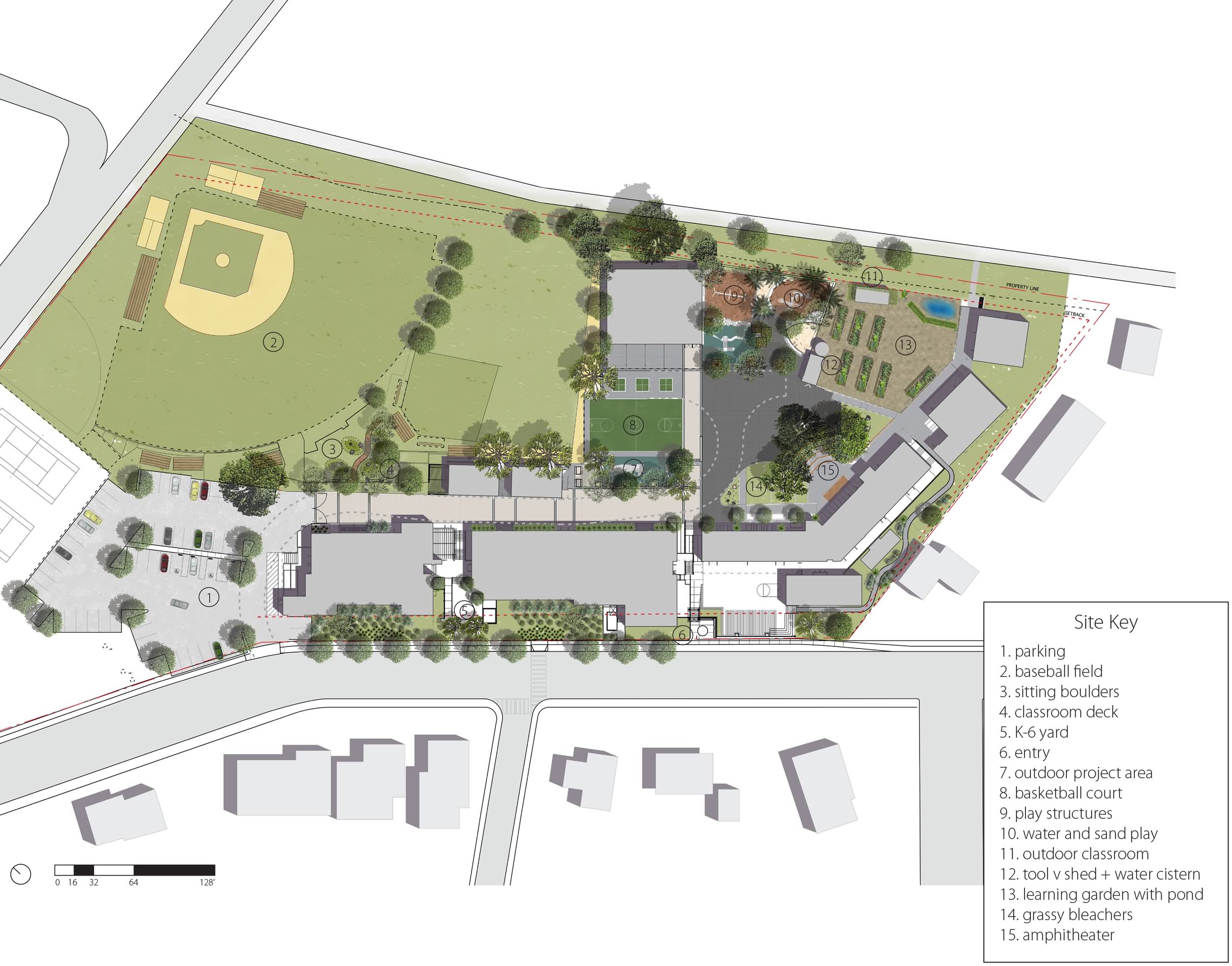 加州马林中小学创新景观设计丨美国加利福尼亚丨米勒公司-15