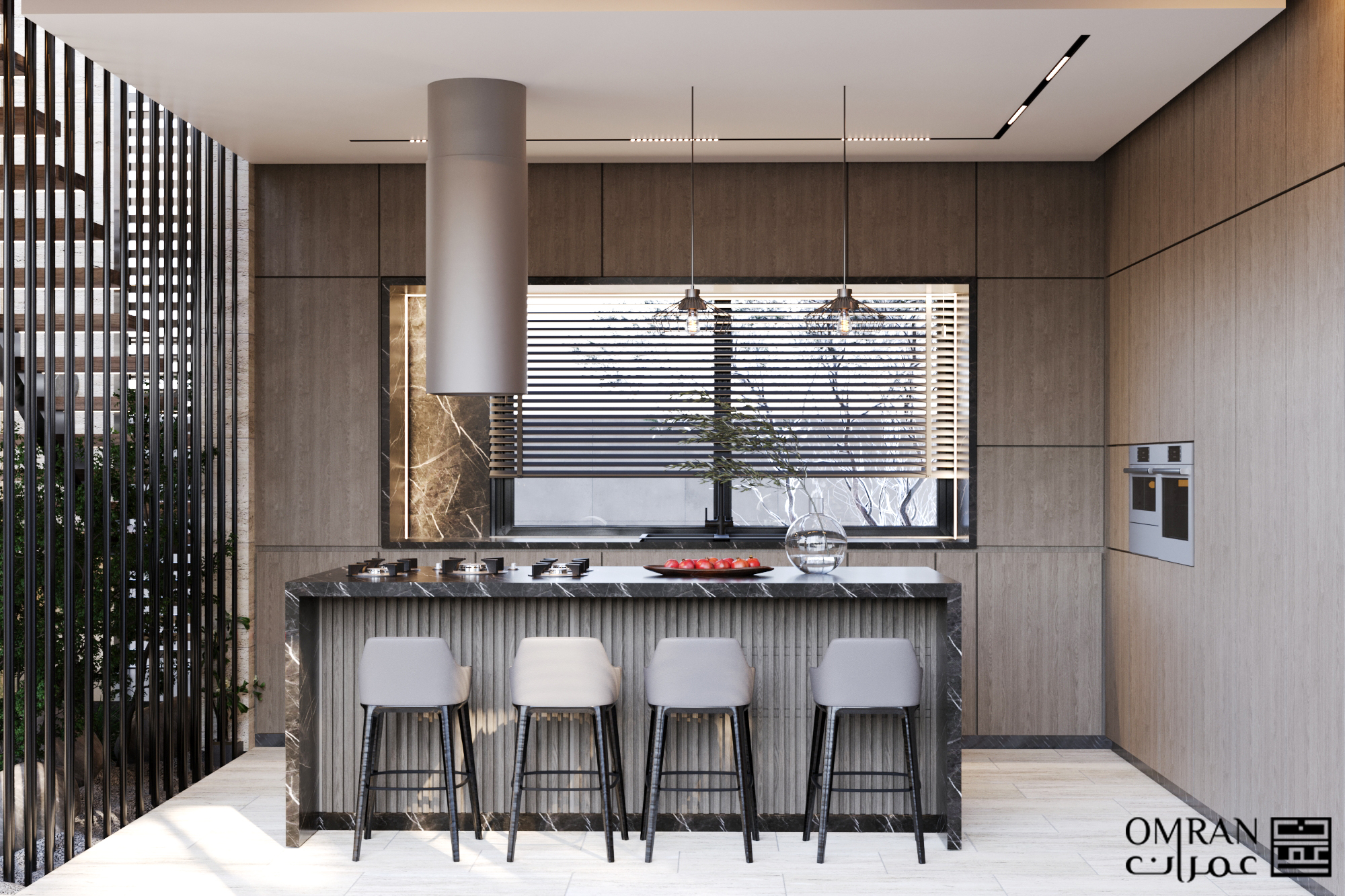 别墅现代室内设计丨Palestine-11