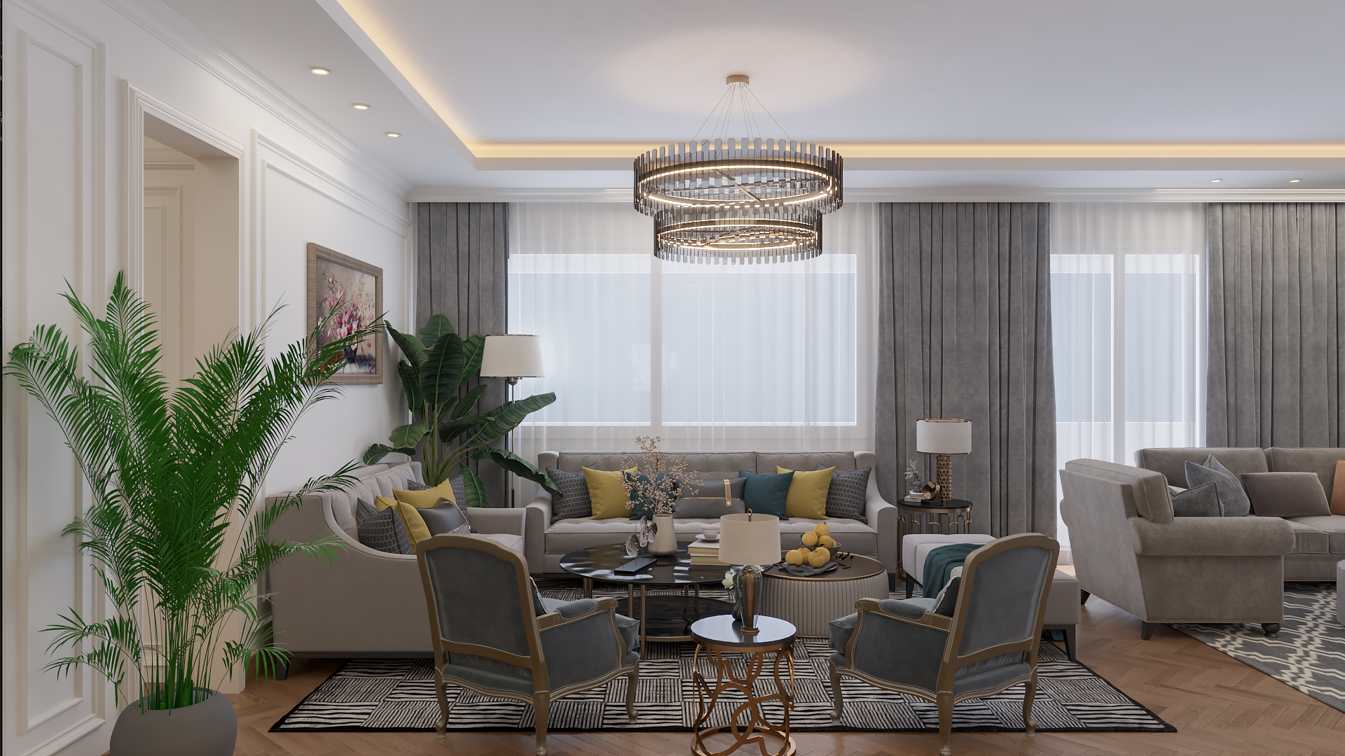 New Classic Apartment Design at Gleem, Alexandria-6