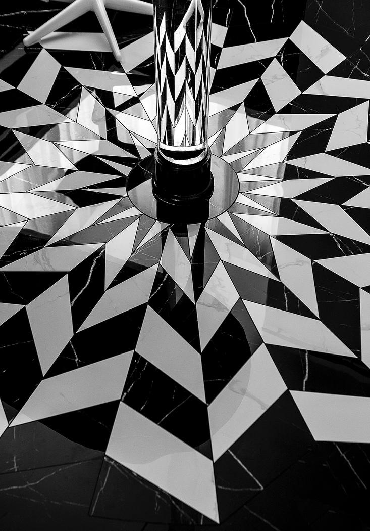 幸福格调平层家居,克莱因蓝帝国黄的时尚盛宴-32