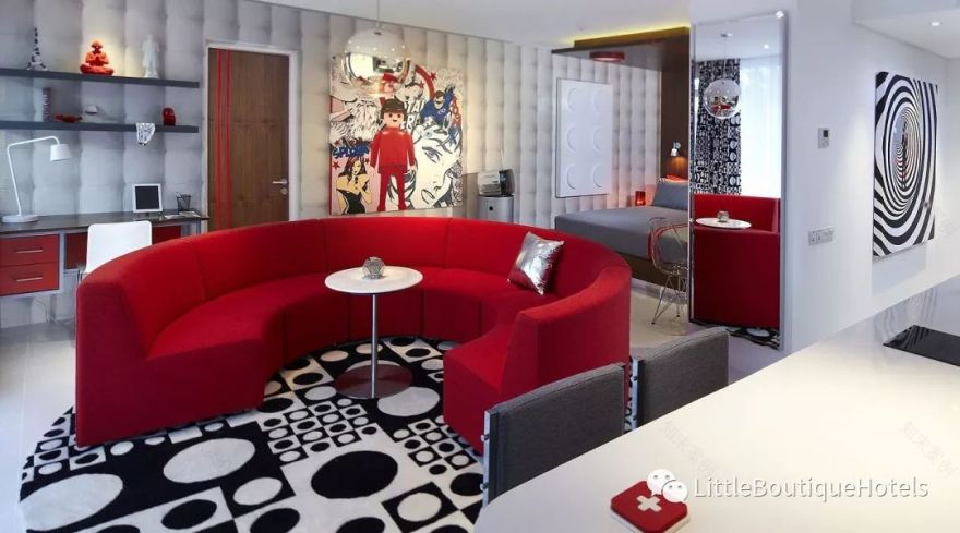 巴厘岛"Luna2"酒店 | 复古未来主义的室内设计盛宴-57