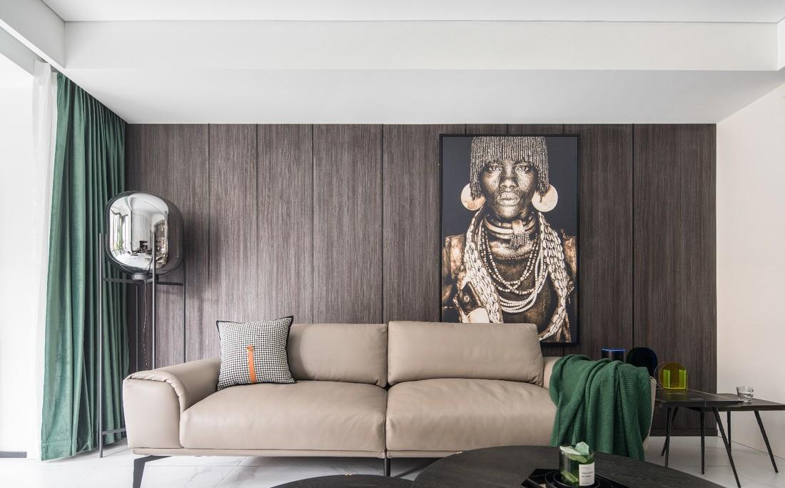 上海谷辰设计 · 平层空间的一抹春意江南-0