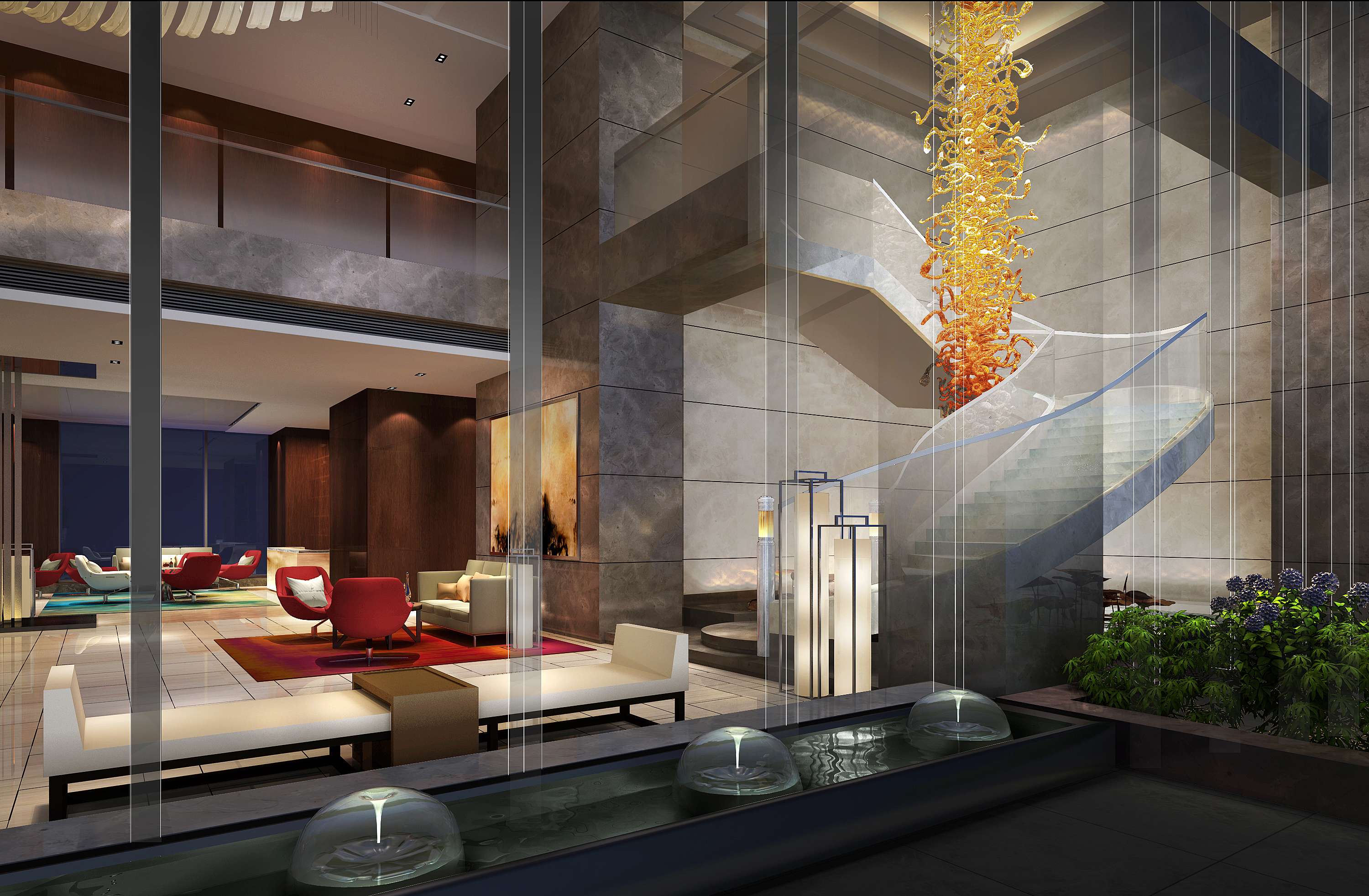 金螳螂  西安中航酒店效果图-12