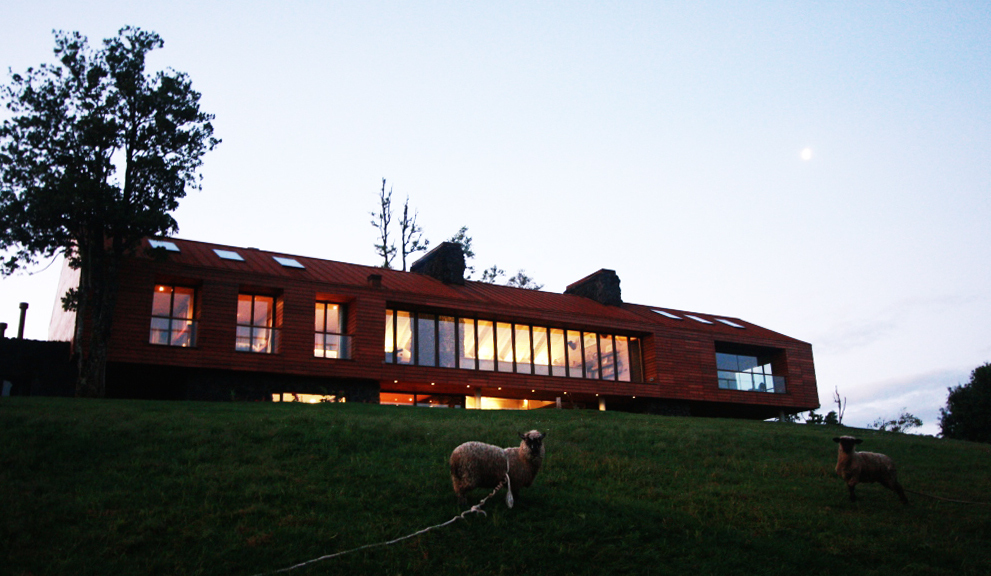 智利 Maiten 度假别墅 | 家庭共享空间与自然景观相融合-29