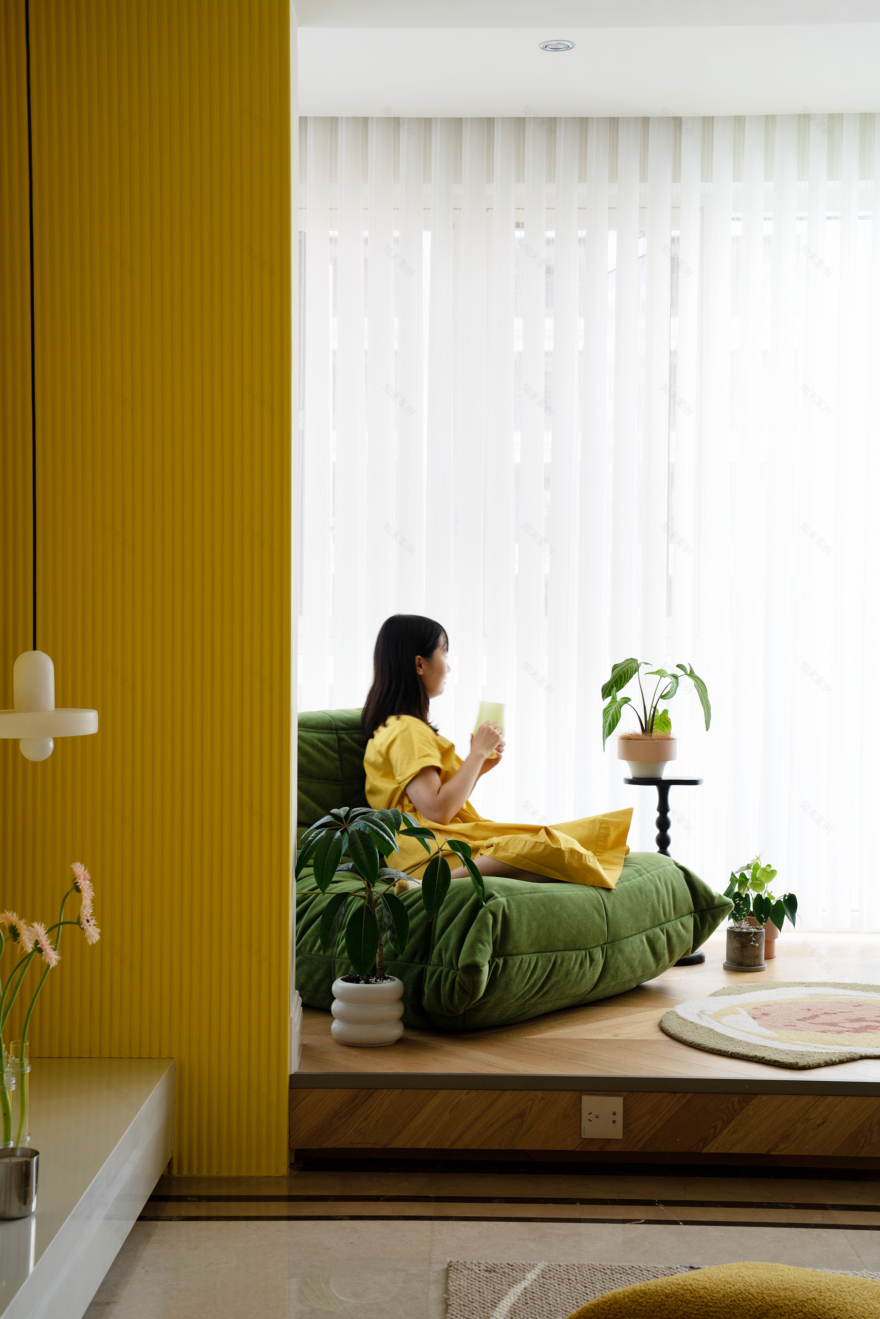 治愈疲劳的明亮系暖居丨清羽设计-11