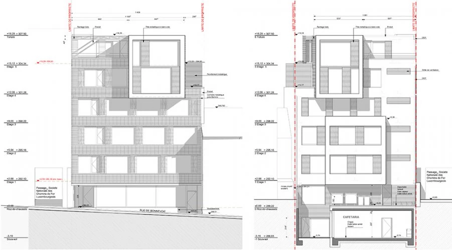 节能环保的 Luxembourg 小型城市建筑-45