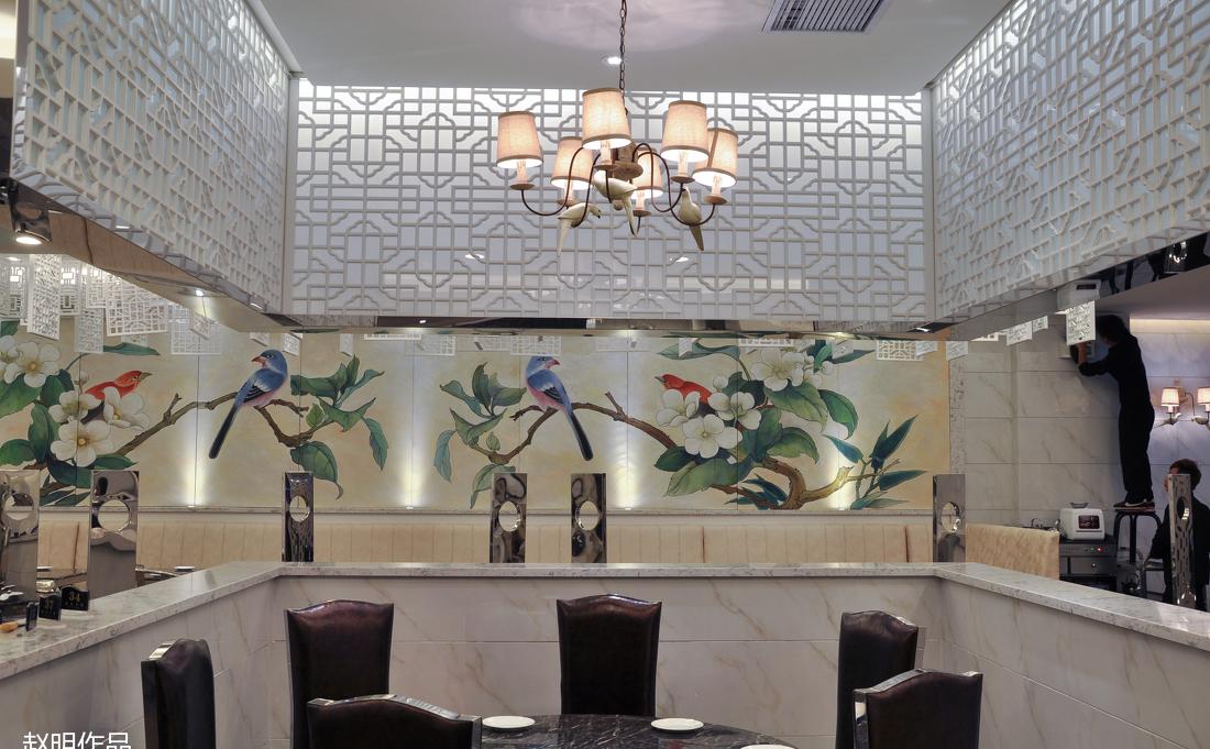 哈尔滨川人百味 | 现代中式川菜餐厅设计-8