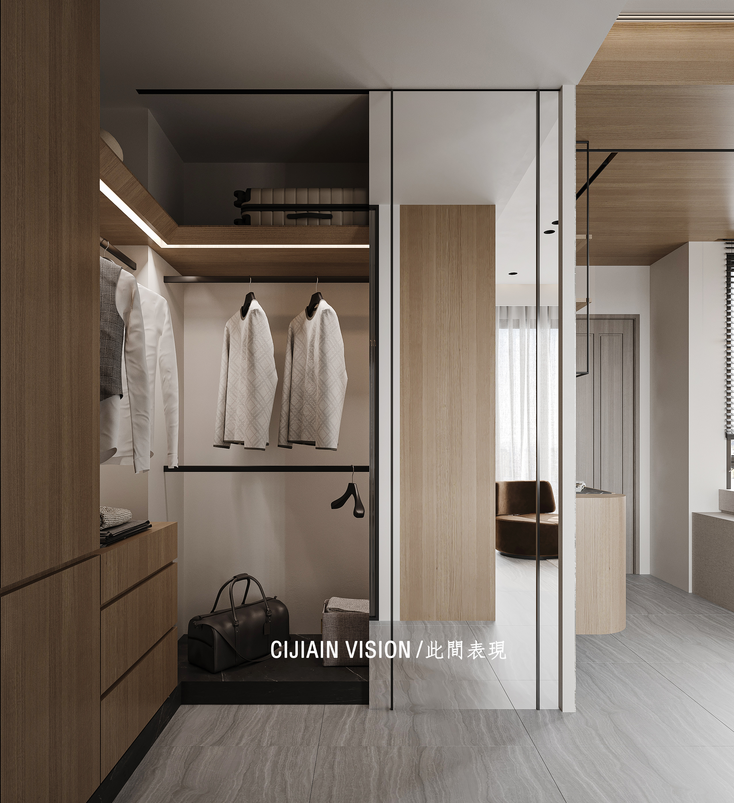 轻奢风格别墅-8