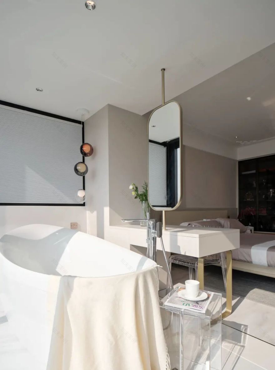 敔山湖畔春暖花开 · 苏鸣设计师的185㎡白色浪漫主义私宅丨尺度设计-62