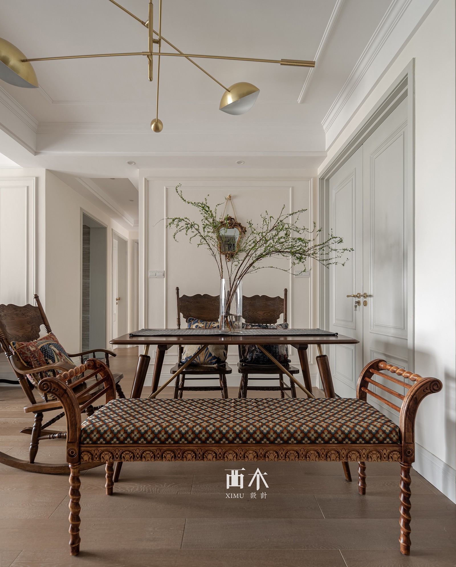 龙湖 U 城美式混搭风住宅设计丨中国重庆丨XIMU DESIGN-3