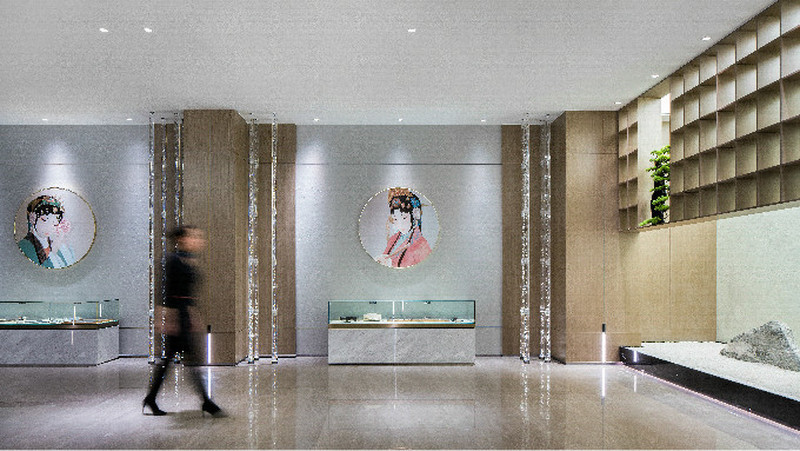 泰州鹊语桃源销售中心室内设计-37