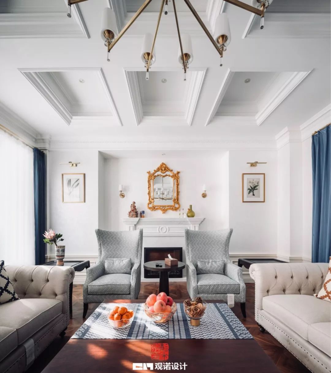 中央花园 560m²美式浪漫空间，感受生活美好-10