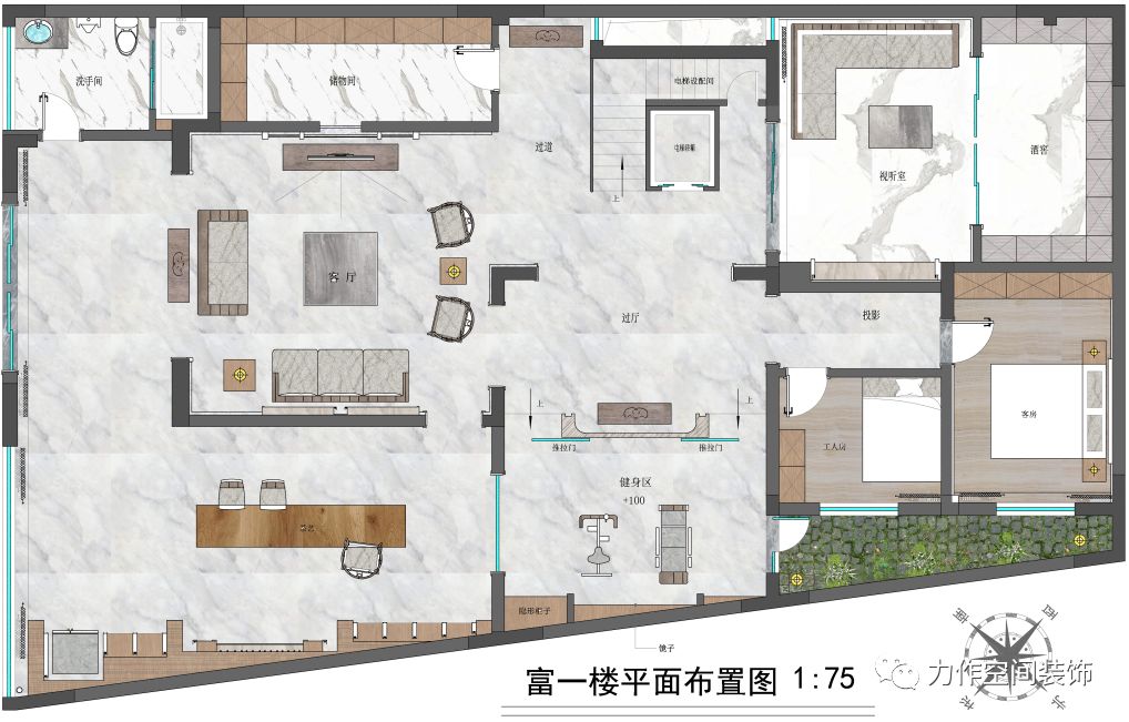 万科玲珑湾新中式大宅设计 | 自然禅意，简约优雅-31