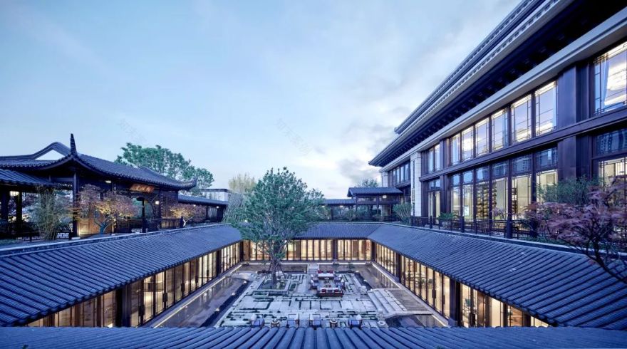 新中式美学大宅,传承中国建筑之美-97