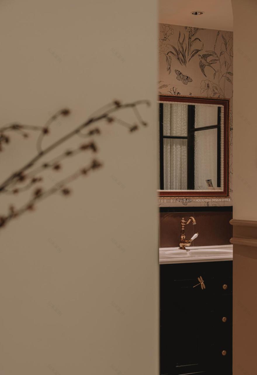 复古风情家居设计丨中山设计-103