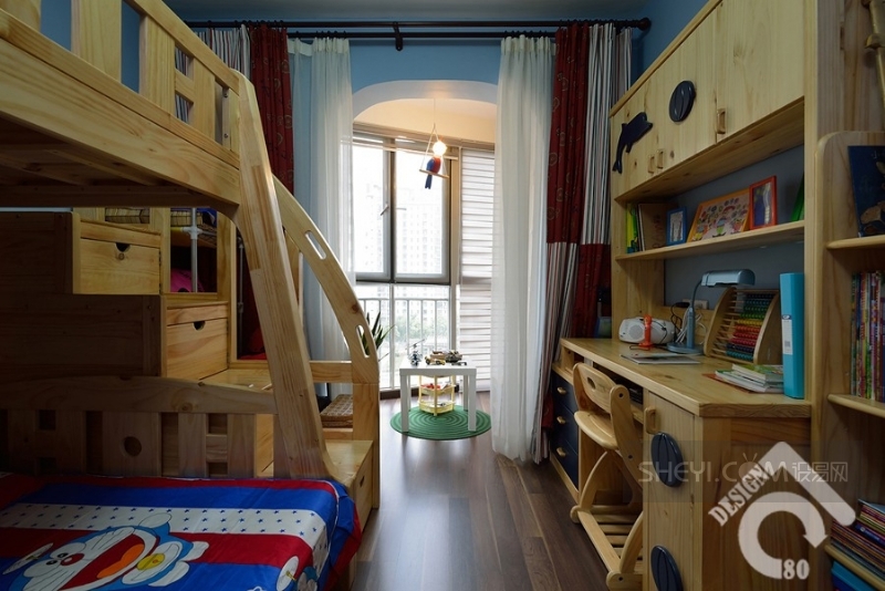 八零年代设计——100平混搭风格公寓-6