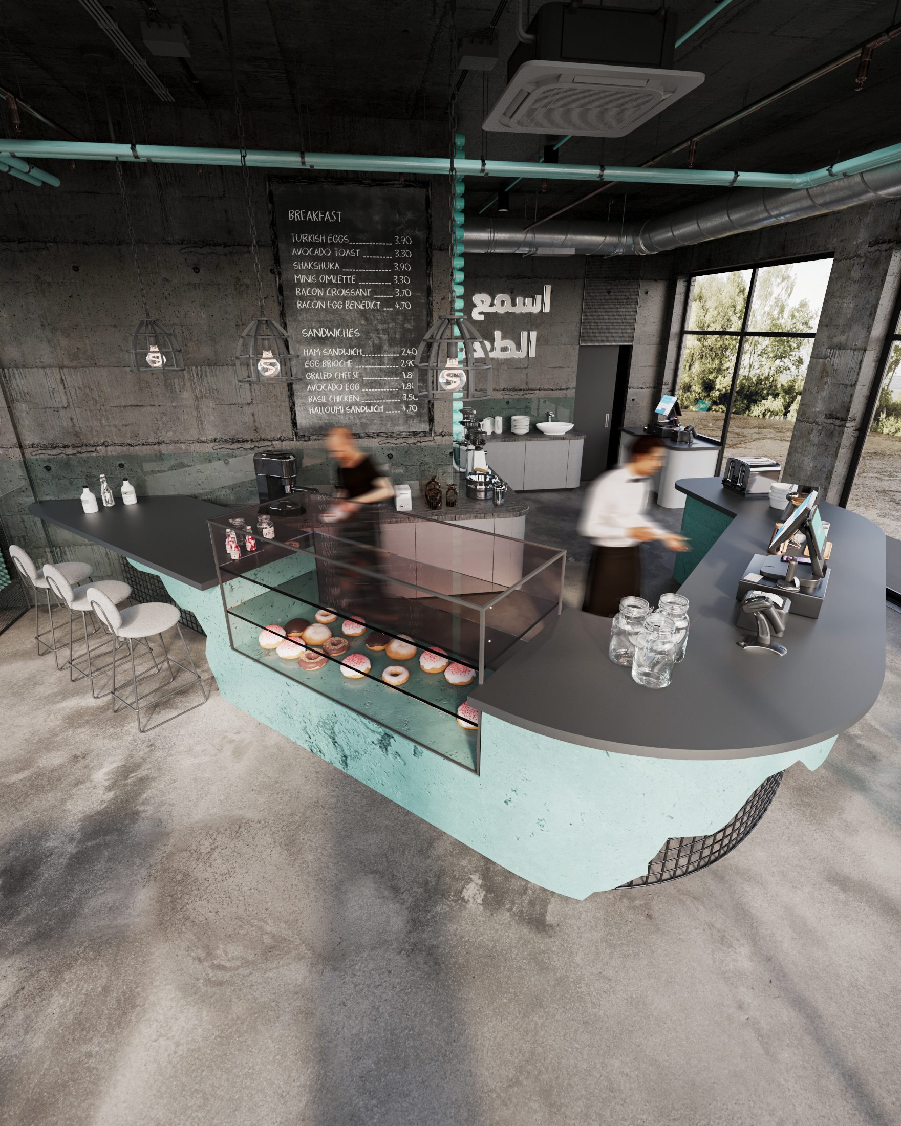 ECO-FRIENDLY CAFE-9