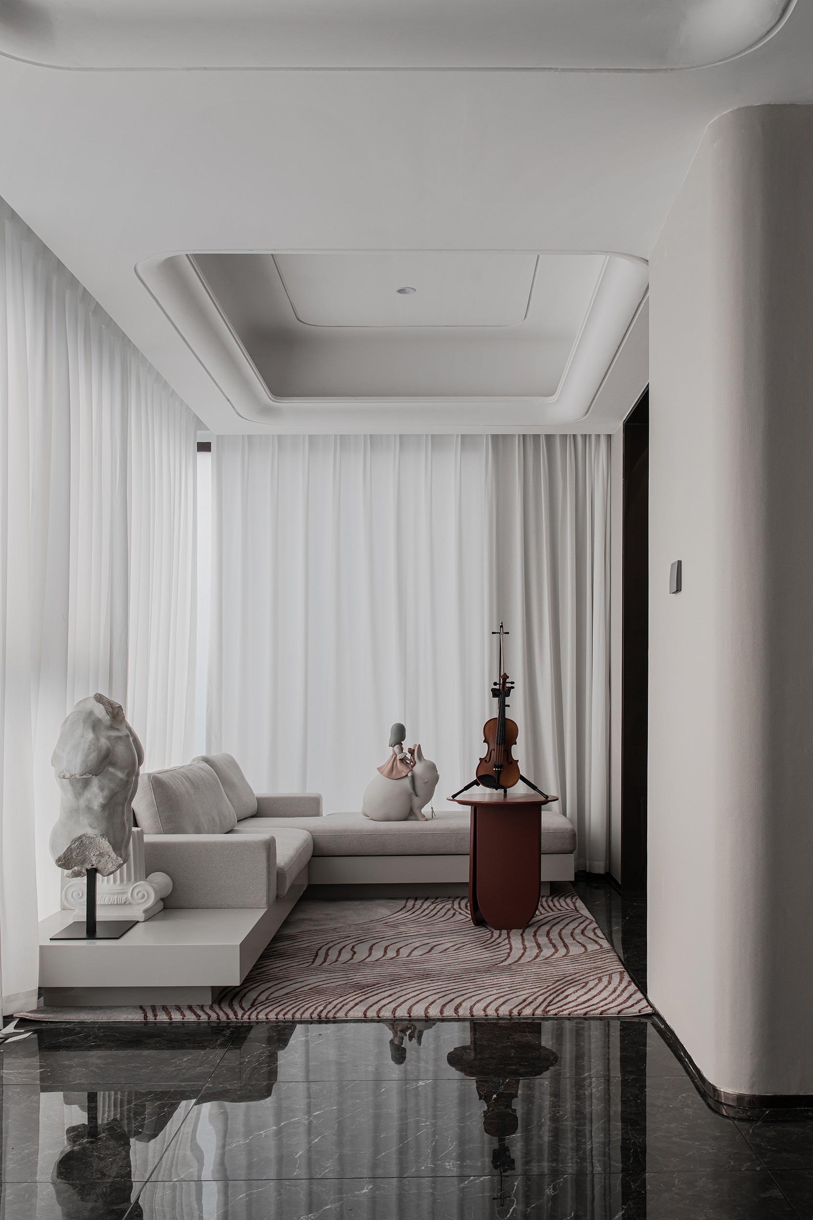 湖南沅陵 215 户型样板房丨中国湖南丨广东匠著装饰设计工程有限公司-21