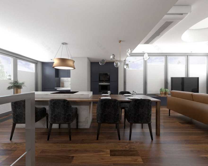 两层公寓室内设计项目-8