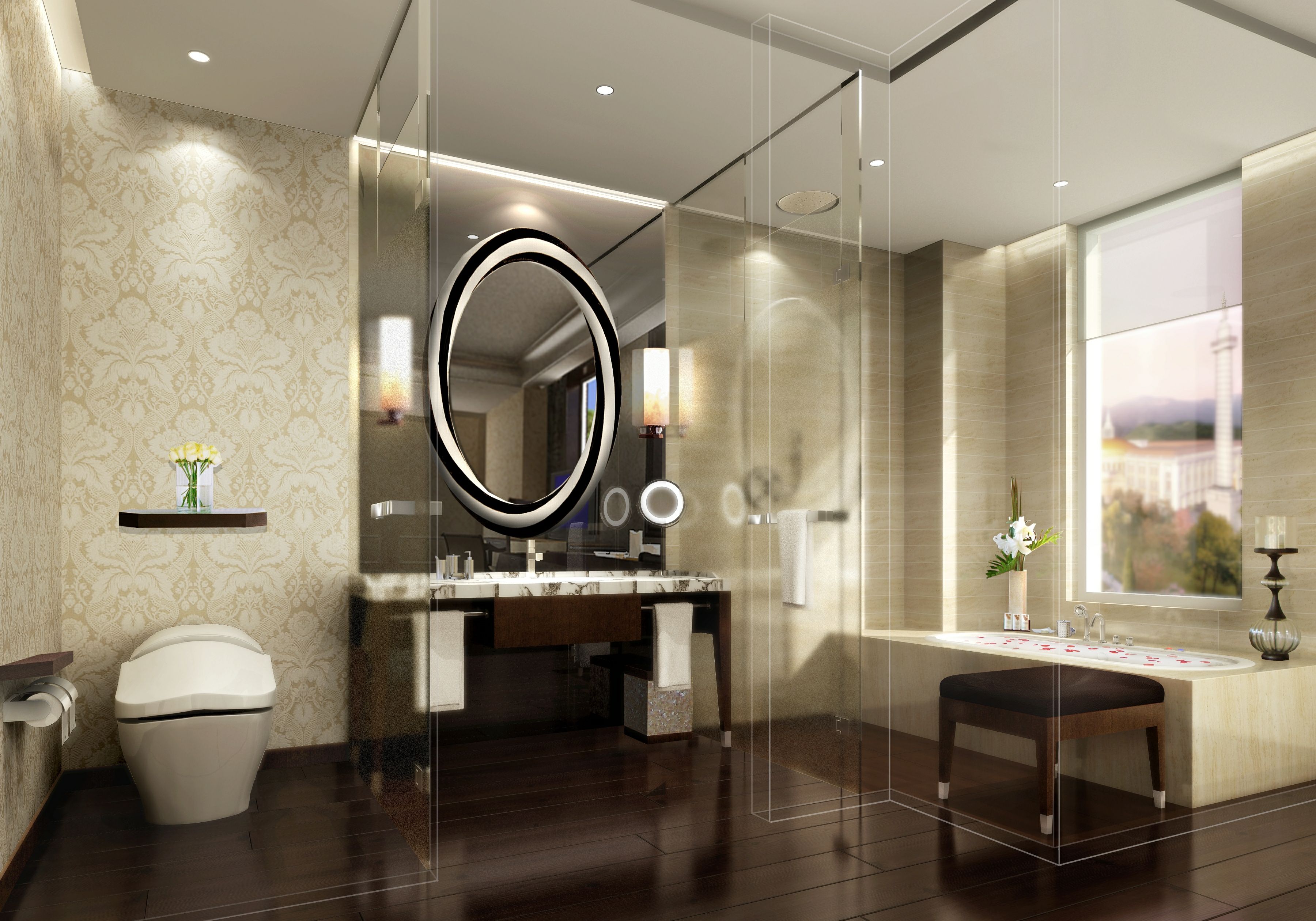 蒙古风情酒店设计 工装设计-11