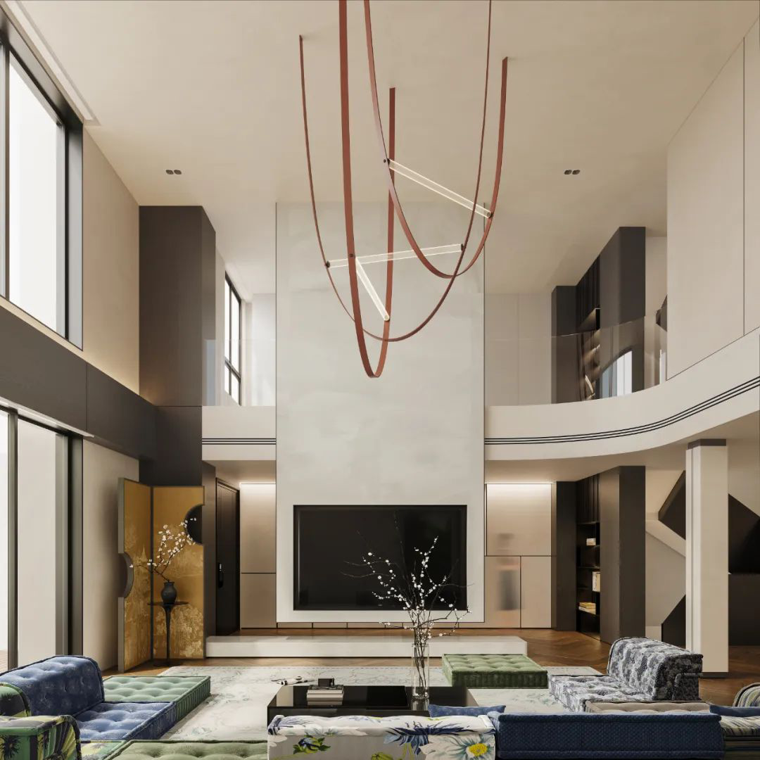 庭院环绕的缤纷宅邸丨中国珠海丨珠海本森空间设计-97