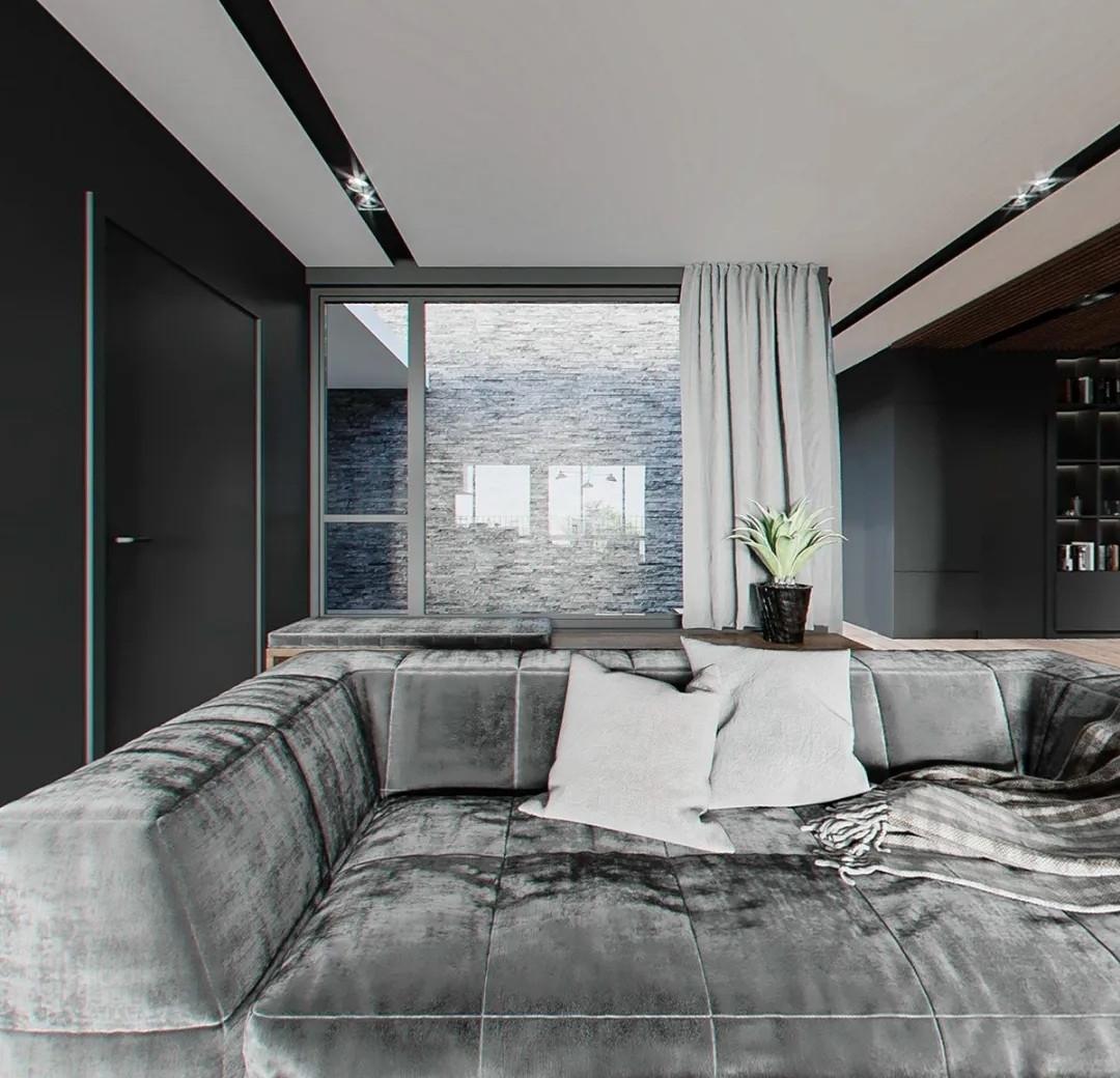 Hieu Doan--充满现代奢华空间的住宅154㎡-17