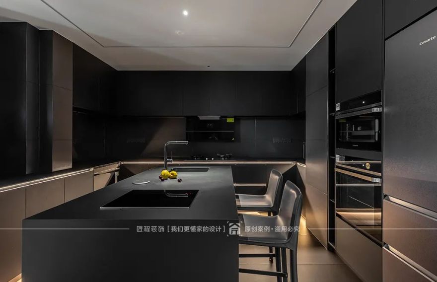 《卫士》现代轻奢实景案例丨匠程装饰-50