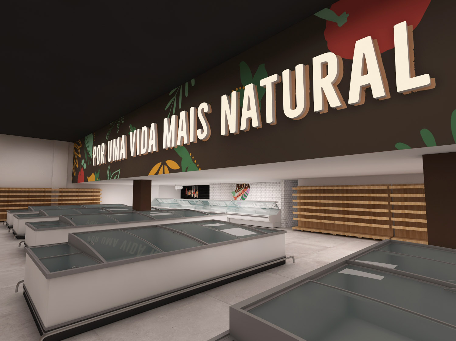 Hortifruti Signage/Comunicação Visual-3