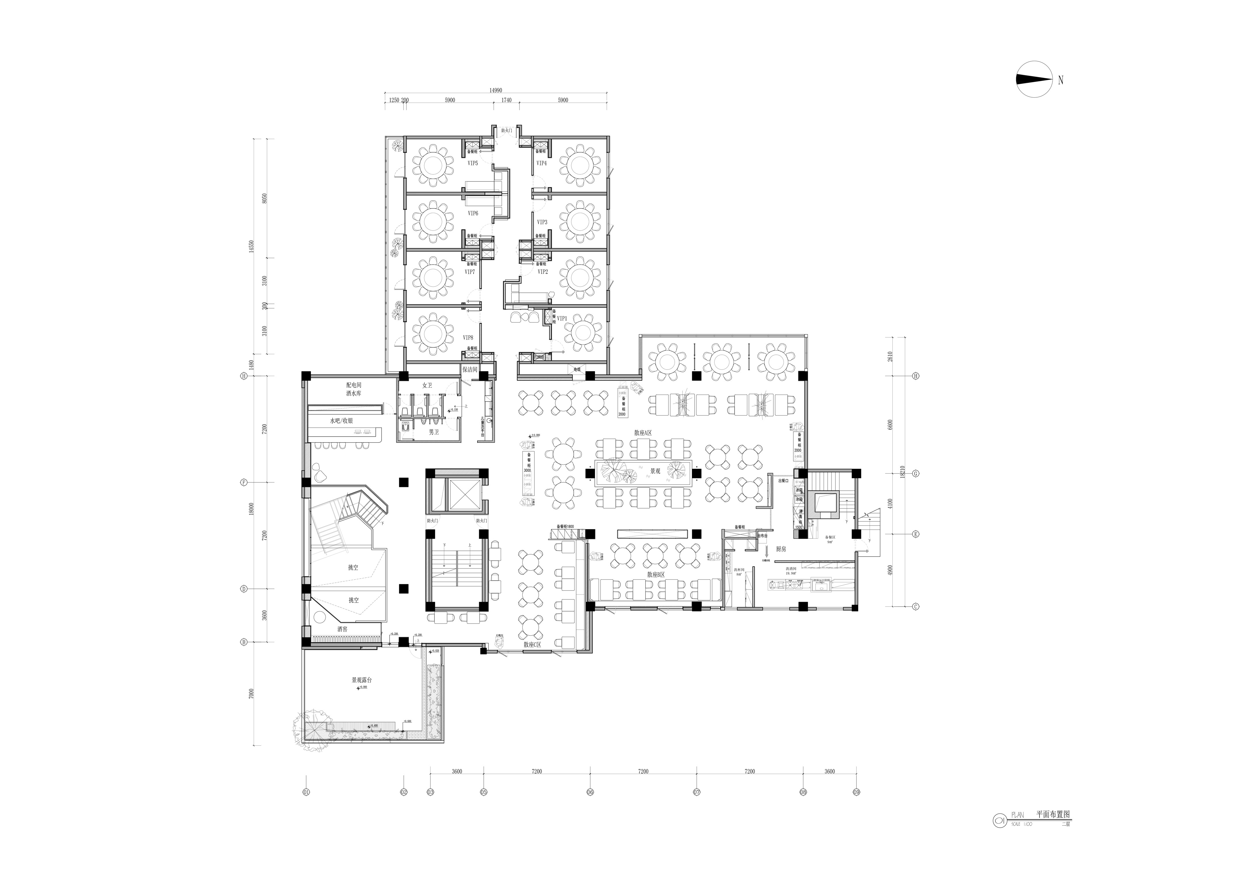 石记敏福烤鸭店丨中国北京丨IN.X Design-79