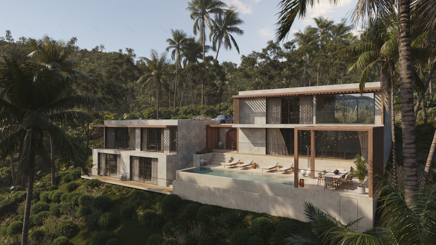 尊尼博登别墅(注:若J&B有更准确的专有对应名称,需根据实际情况调整,这里假设为自行音译) 丨泰国丨Anna Kaliadina,Andre Burbela等-21