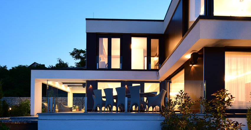 Harant House - Modern családi ház medencével - Archikron Építész Belsőépítész Studio-7