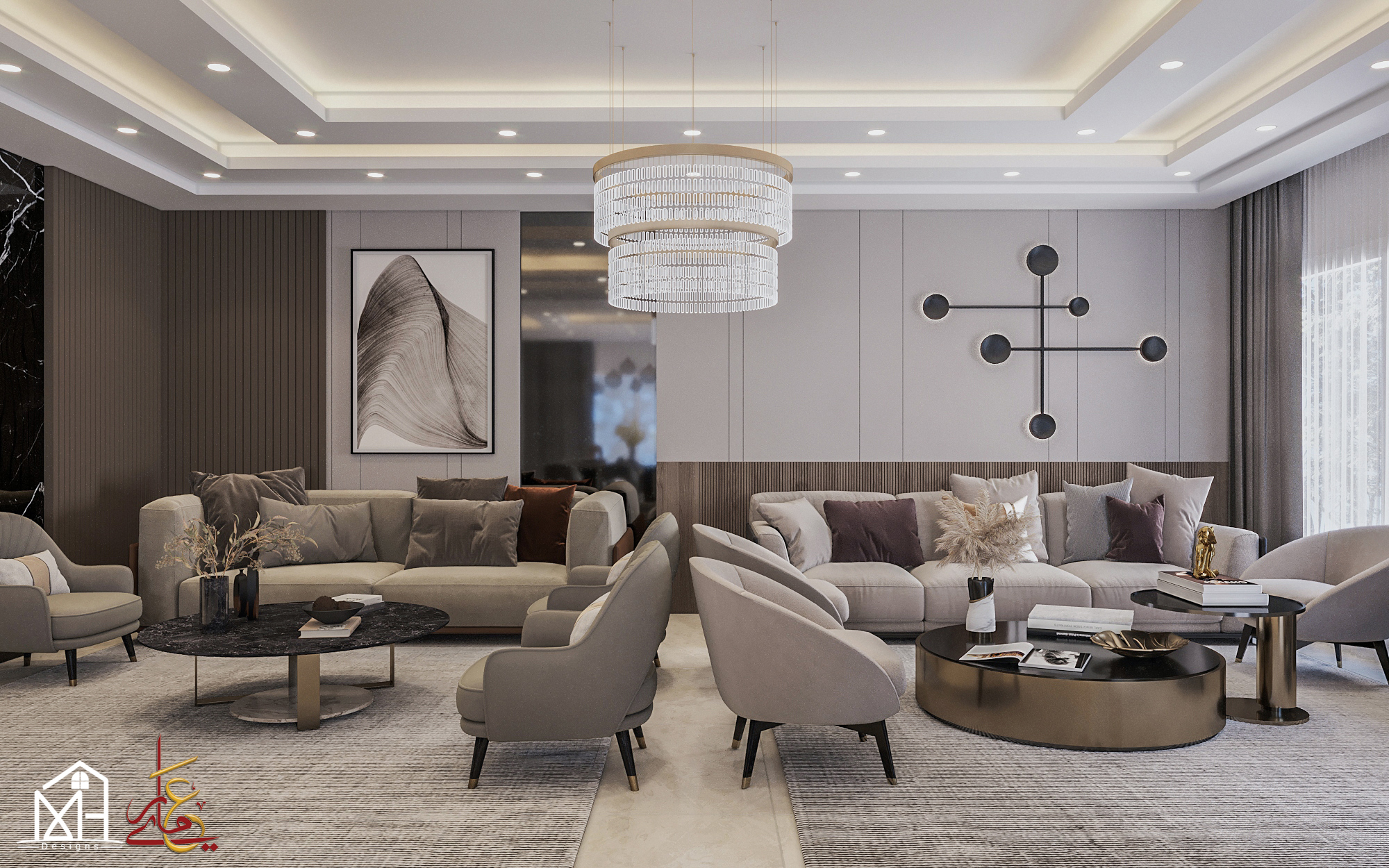 Modern Contemporary Reception & Entrance-8