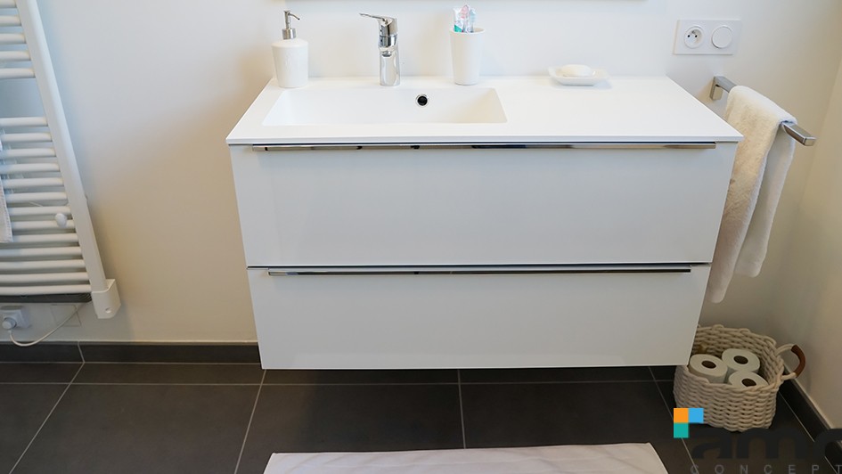 Pierre和Chantal家整体公寓装修项目丨AMR Concept-9