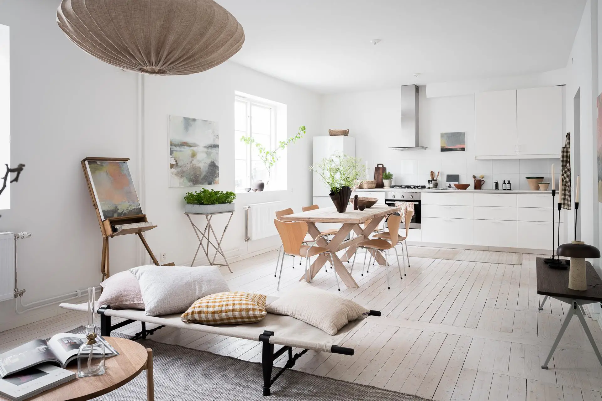 30 年代瑞典风格公寓 | 现代与柔和的完美融合-7