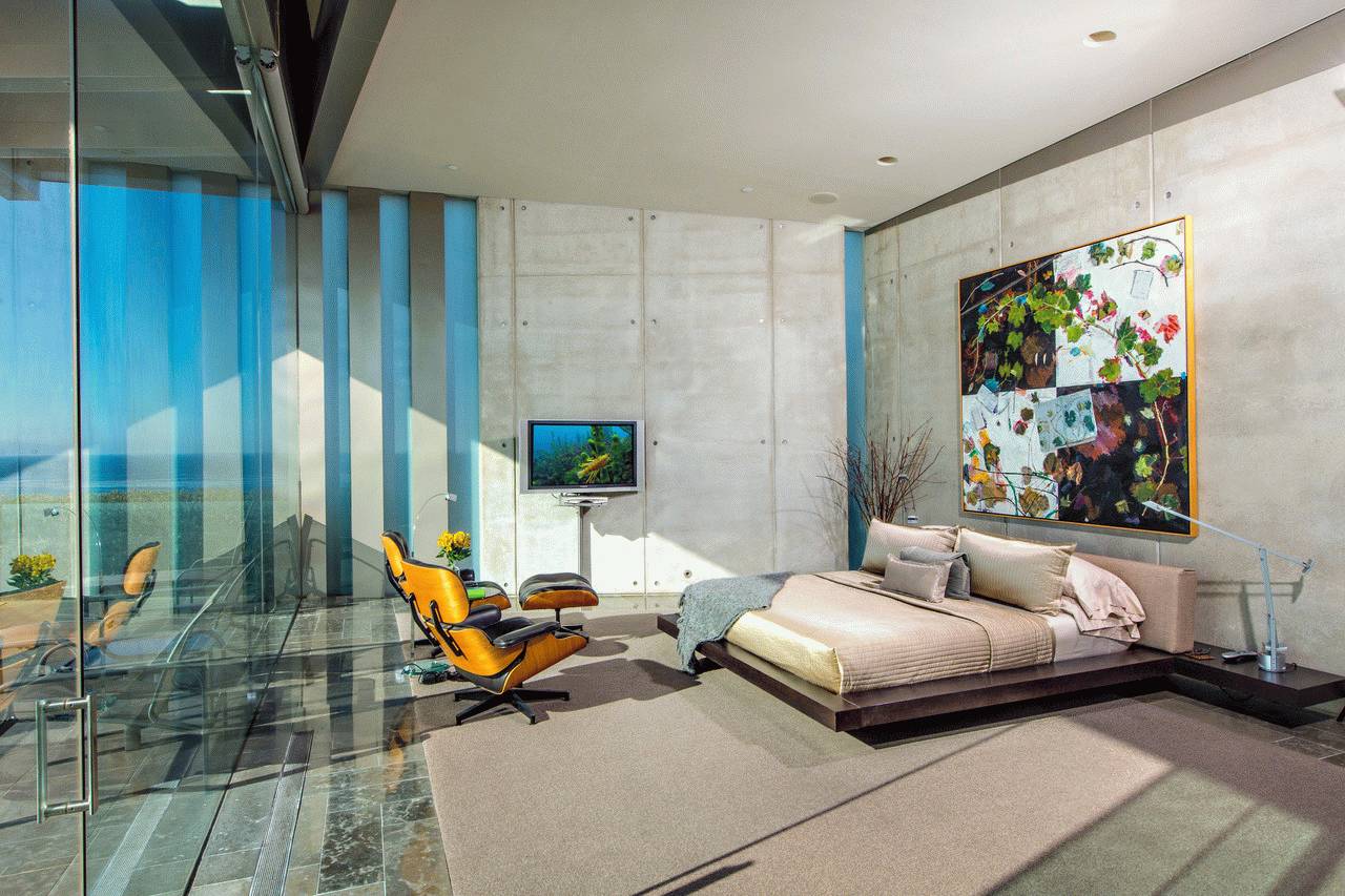 加利福尼亚州悬崖上的超级别墅-12